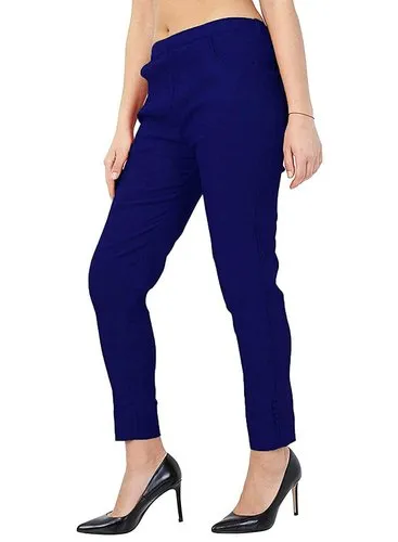 Lycra Ladies Plain Leggings
